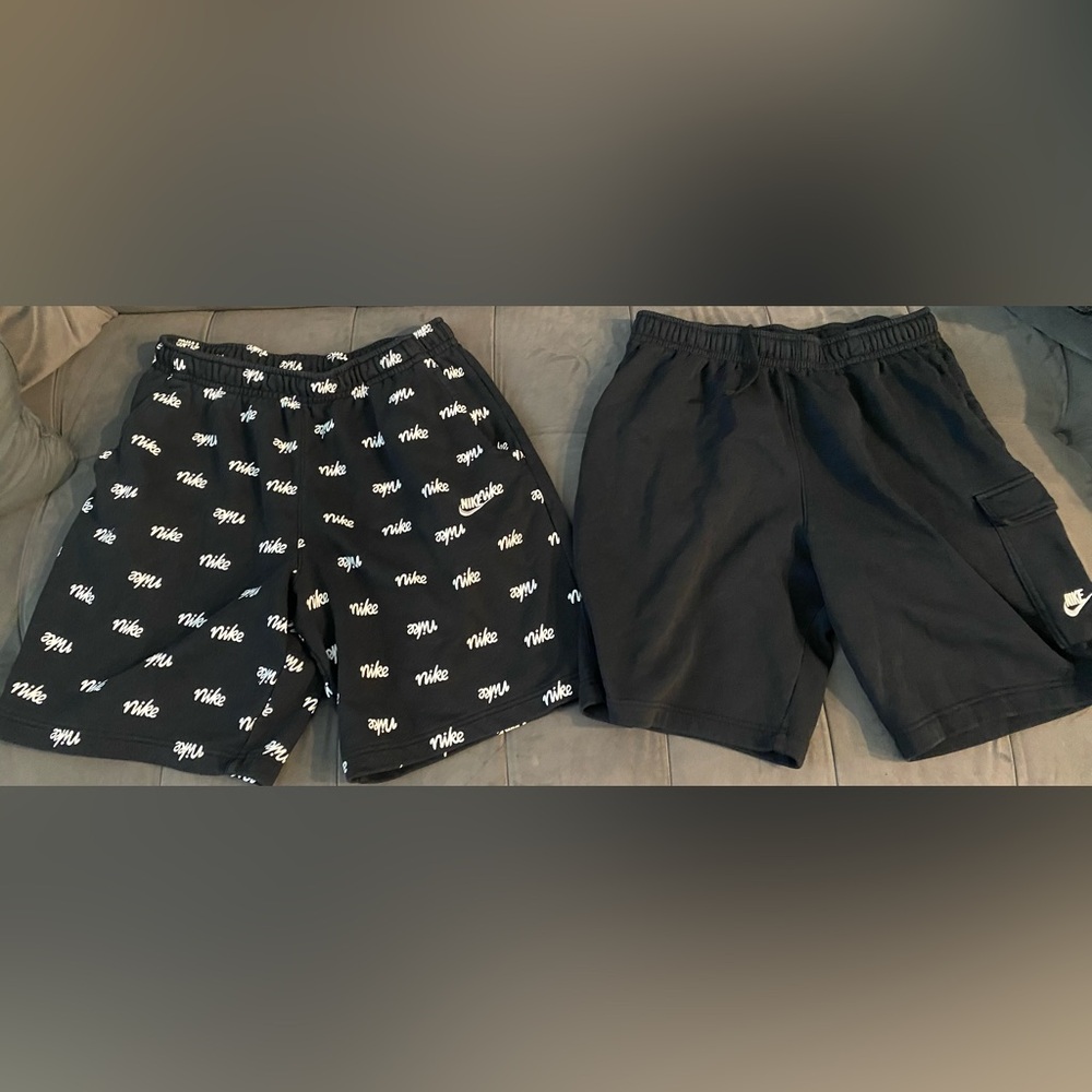 Pair of men’s Nike shorts used size L
